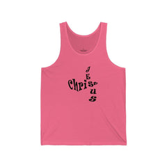 Bella & Canvas 3480 Jersey Tank "Jesus Christ" in 17 Colors and 6 Sizes (3556781949028)