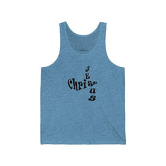 Bella & Canvas 3480 Jersey Tank "Jesus Christ" in 17 Colors and 6 Sizes (3556781949028)