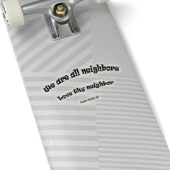 Kiss-Cut Stickers "Neighbors" in 4 Sizes (4638905204830)