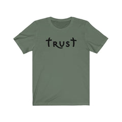 Bella & Canvas Short Sleeve Tee "Trust" black font (4770787754078)