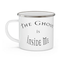 Enamel Camping Mug "Ghost"