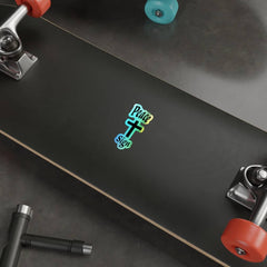 Holographic Die-cut Stickers "Peace Sign"