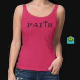 Next Level Ideal Racerback Tank "Faith" 2