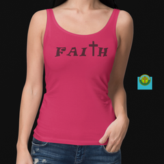 Next Level Ideal Racerback Tank "Faith" 2
