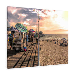Canvas Print Beach Day Canvas Print (2873507610724)