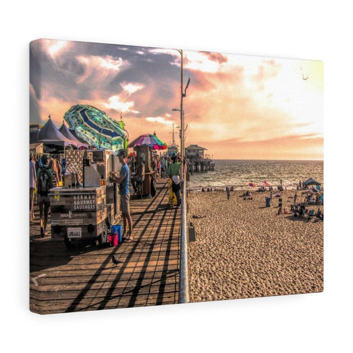 Canvas Print Beach Day Canvas Print (2873507610724)