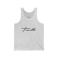 Bella & Canvas 3480 Jersey Tank "Faith" in 17 Colors and 6 Sizes (3323161673828)