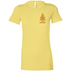 6004 Bella + Canvas Ladies Favorite T-Shirt Thankful and Blessed 10 Colors 5 Sizes T-Shirts (3010795667556)