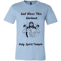 3001C Bella + Canvas T-Shirt Bless This Workout 9 Colors/8 sizes T-Shirts (2953788227684)