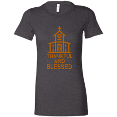 6004 Bella + Canvas Ladies Favorite T-Shirt Thankful and Blessed 10 Colors 5 Sizes T-Shirts (3010787639396)