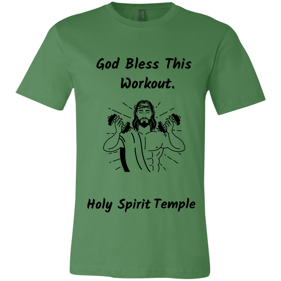 3001C Bella + Canvas T-Shirt Bless This Workout 9 Colors/8 sizes T-Shirts (2953788227684)