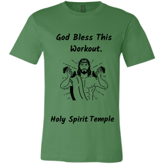 3001C Bella + Canvas T-Shirt Bless This Workout 9 Colors/8 sizes T-Shirts (2953788227684)