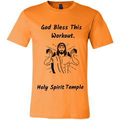 3001C Bella + Canvas T-Shirt Bless This Workout 9 Colors/8 sizes T-Shirts (2953788227684)