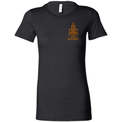 6004 Bella + Canvas Ladies Favorite T-Shirt Thankful and Blessed 10 Colors 5 Sizes T-Shirts (3010795667556)