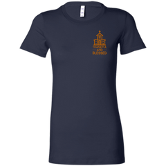 6004 Bella + Canvas Ladies Favorite T-Shirt Thankful and Blessed 10 Colors 5 Sizes T-Shirts (3010795667556)