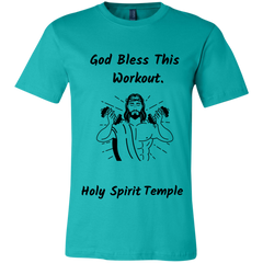 3001C Bella + Canvas T-Shirt Bless This Workout 9 Colors/8 sizes T-Shirts (2953788227684)