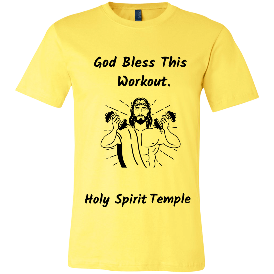 3001C Bella + Canvas T-Shirt Bless This Workout 9 Colors/8 sizes T-Shirts (2953788227684)