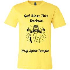 3001C Bella + Canvas T-Shirt Bless This Workout 9 Colors/8 sizes T-Shirts (2953788227684)