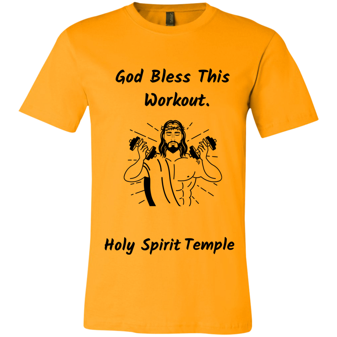 3001C Bella + Canvas T-Shirt Bless This Workout 9 Colors/8 sizes T-Shirts (2953788227684)