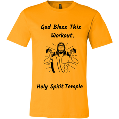 3001C Bella + Canvas T-Shirt Bless This Workout 9 Colors/8 sizes T-Shirts (2953788227684)