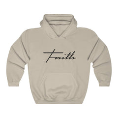 Heavy Blend Hoodie Sweatshirt "Faith Cross"