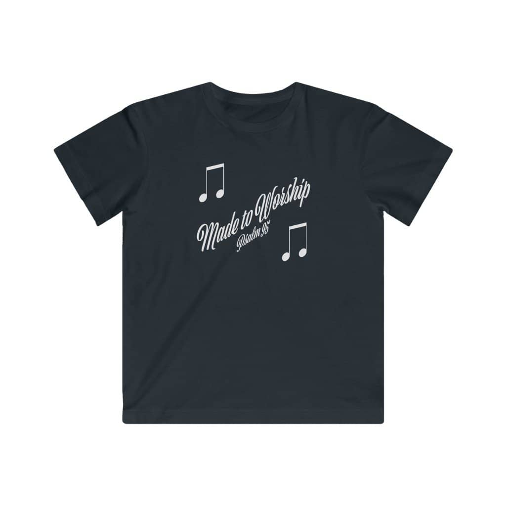 Kids LAT Apparel Tee "Made to Worship" (4366810284126)