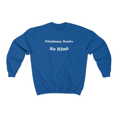 Heavy Blend™ Crewneck Sweatshirt "Be Kind" in 7 Colors and 8 Sizes (4453363581022)