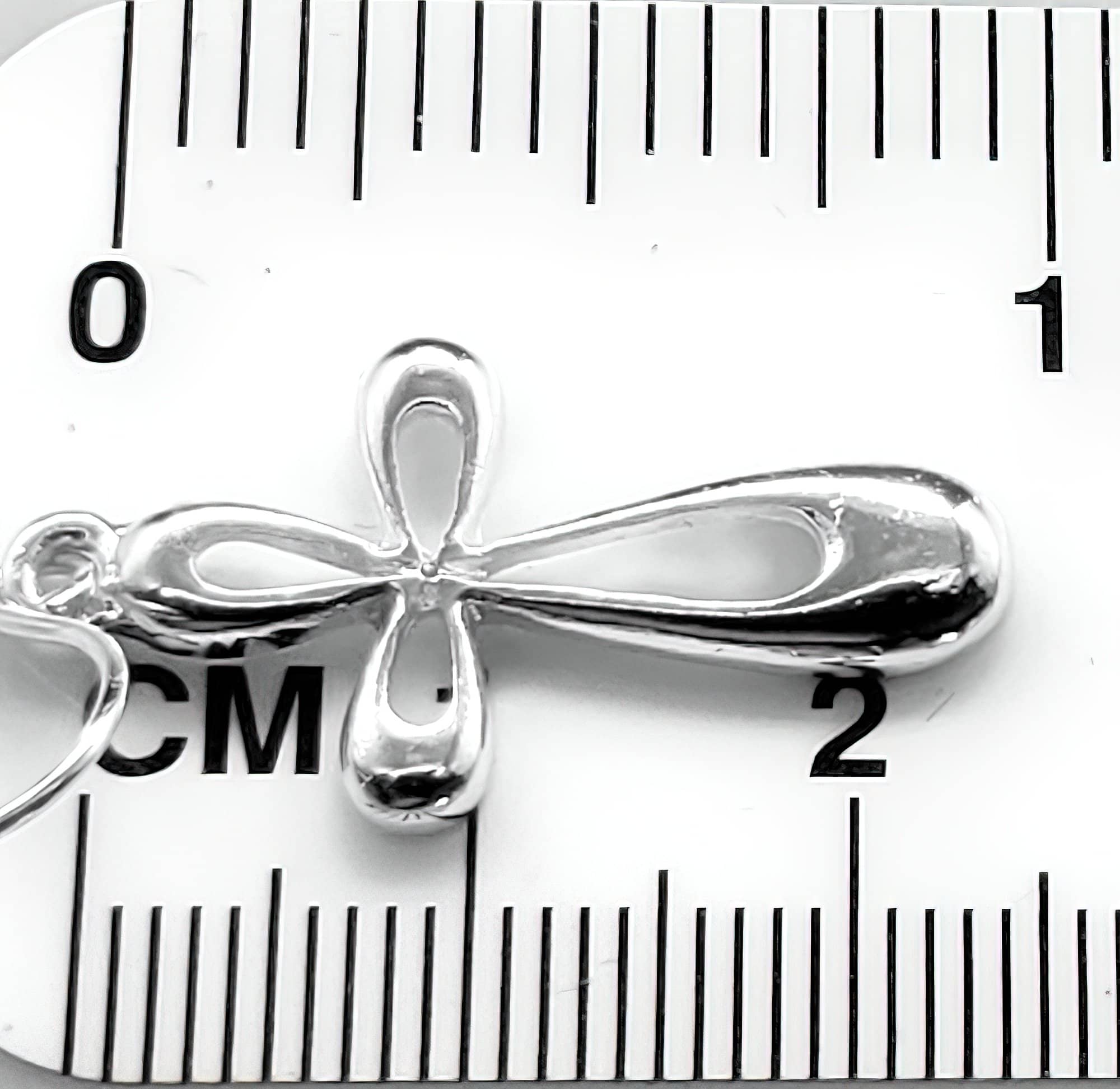 Abalone Cross Necklace and Earring Set