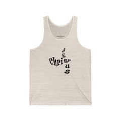 Bella & Canvas 3480 Jersey Tank "Jesus Christ" in 17 Colors and 6 Sizes (3556781949028)