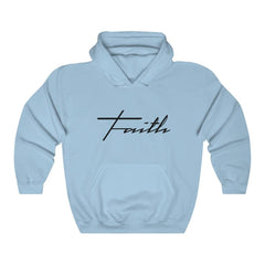 Heavy Blend Hoodie Sweatshirt "Faith Cross"