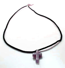 Amethyst Gemstone Necklace (4545629716574)