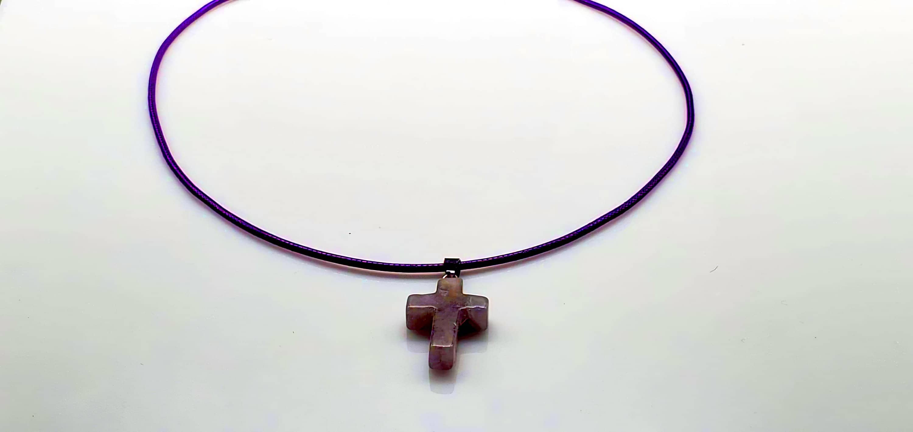 Amethyst Gemstone Necklace (4545629716574)