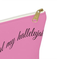 Accessory Pouch w T-bottom "No One Can Steal My Hallelujah" in 2 Sizes (3958407495774)