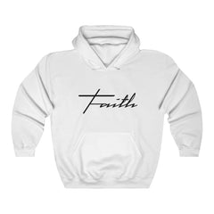 Heavy Blend Hoodie Sweatshirt "Faith Cross"