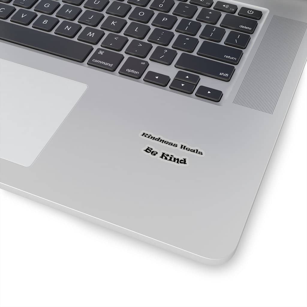 Kiss-Cut Stickers "Be Kind" in 4 Sizes (4478512332894)
