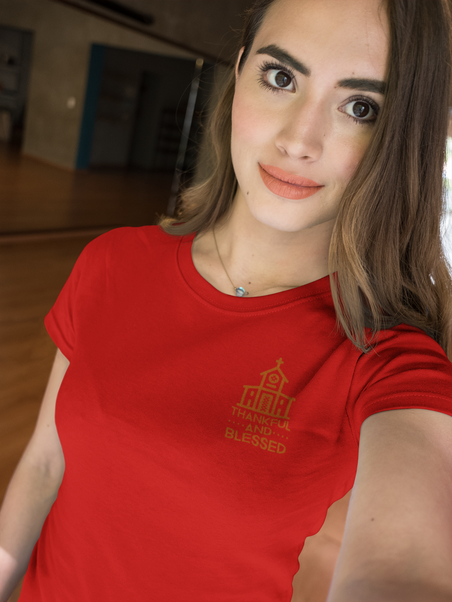 6004 Bella + Canvas Ladies Favorite T-Shirt Thankful and Blessed 10 Colors 5 Sizes T-Shirts (3010795667556)