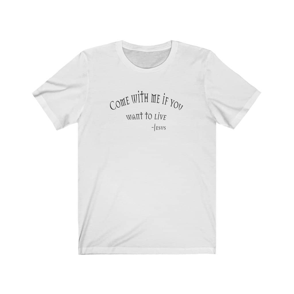 Bella & Canvas Short Sleeve Tee "Come with Me" (6071024091328)