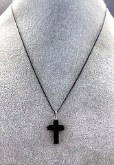 Obsidian Gemstone Necklace (4579758276702)