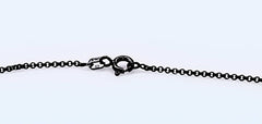 Black Rhodium Plated 1.8mm Rolo Chain 925 Solid Sterling Silver (6071740793024)