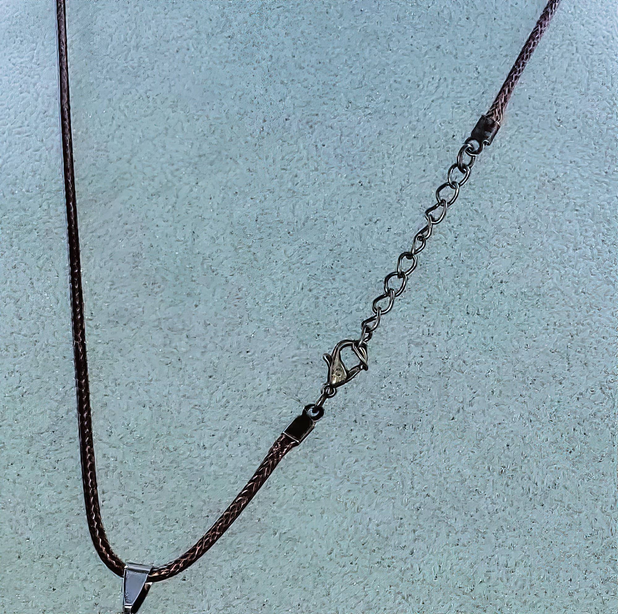 Heliotrope Gemstone Cross Necklace 1.6 inch Cross Free Shipping (4377283592286)