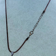 Heliotrope Gemstone Cross Necklace 1.6 inch Cross Free Shipping (4377283592286)