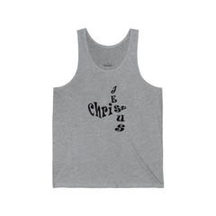 Bella & Canvas 3480 Jersey Tank "Jesus Christ" in 17 Colors and 6 Sizes (3556781949028)