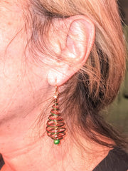 Christmas Tree Earrings