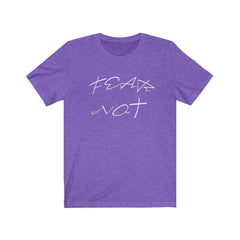 Bella & Canvas 3001 "Fear Not" in 7 Colors and 6 Sizes (4483667296350)