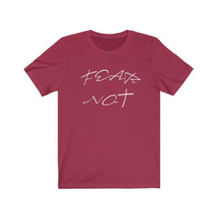 Bella & Canvas 3001 "Fear Not" in 7 Colors and 6 Sizes (4483667296350)