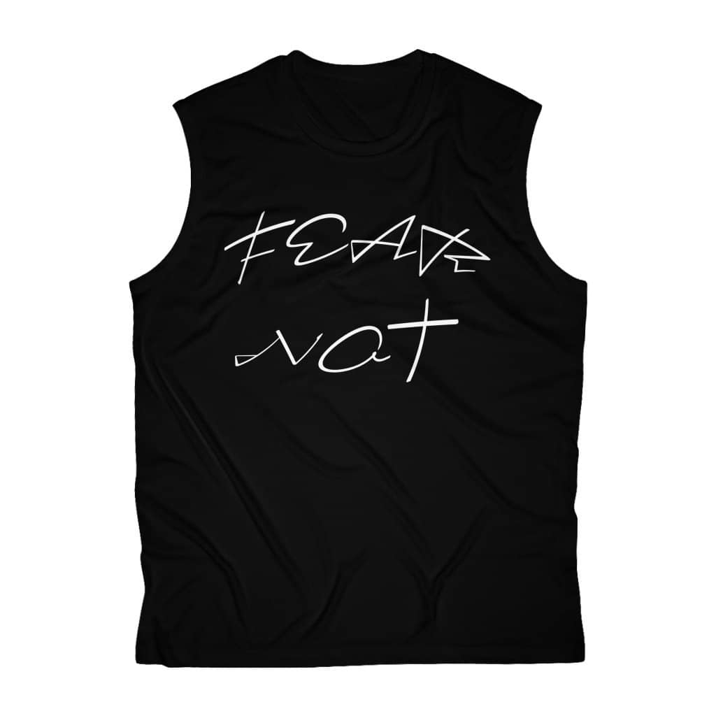 Sleeveless Performance Tee "Fear Not" (4605196435550)