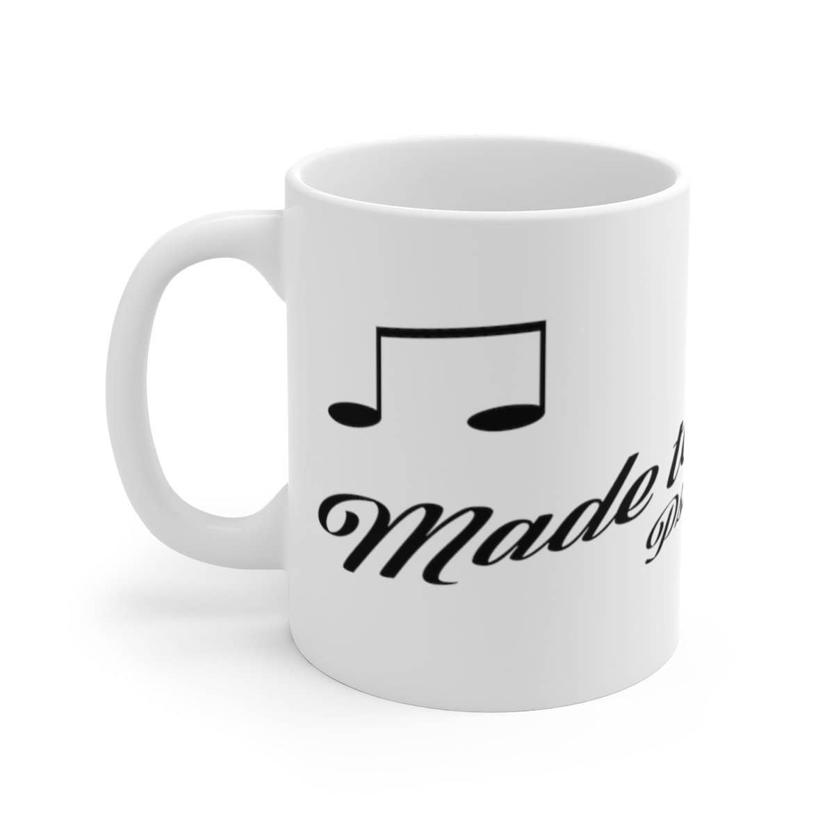 White Ceramic Mug "Made to Worship" in 11 oz and 15 oz Sizes (3508387283044)