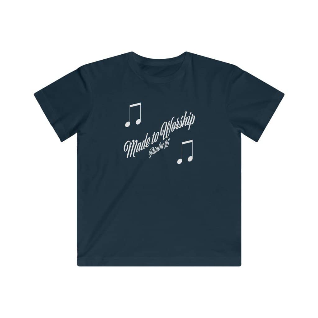 Kids LAT Apparel Tee "Made to Worship" (4366810284126)