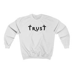 Heavy Blend™ Crewneck Sweatshirt "Trust" black font (4757053472862)