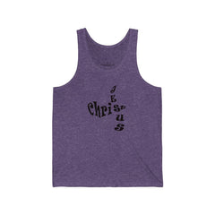Bella & Canvas 3480 Jersey Tank "Jesus Christ" in 17 Colors and 6 Sizes (3556781949028)